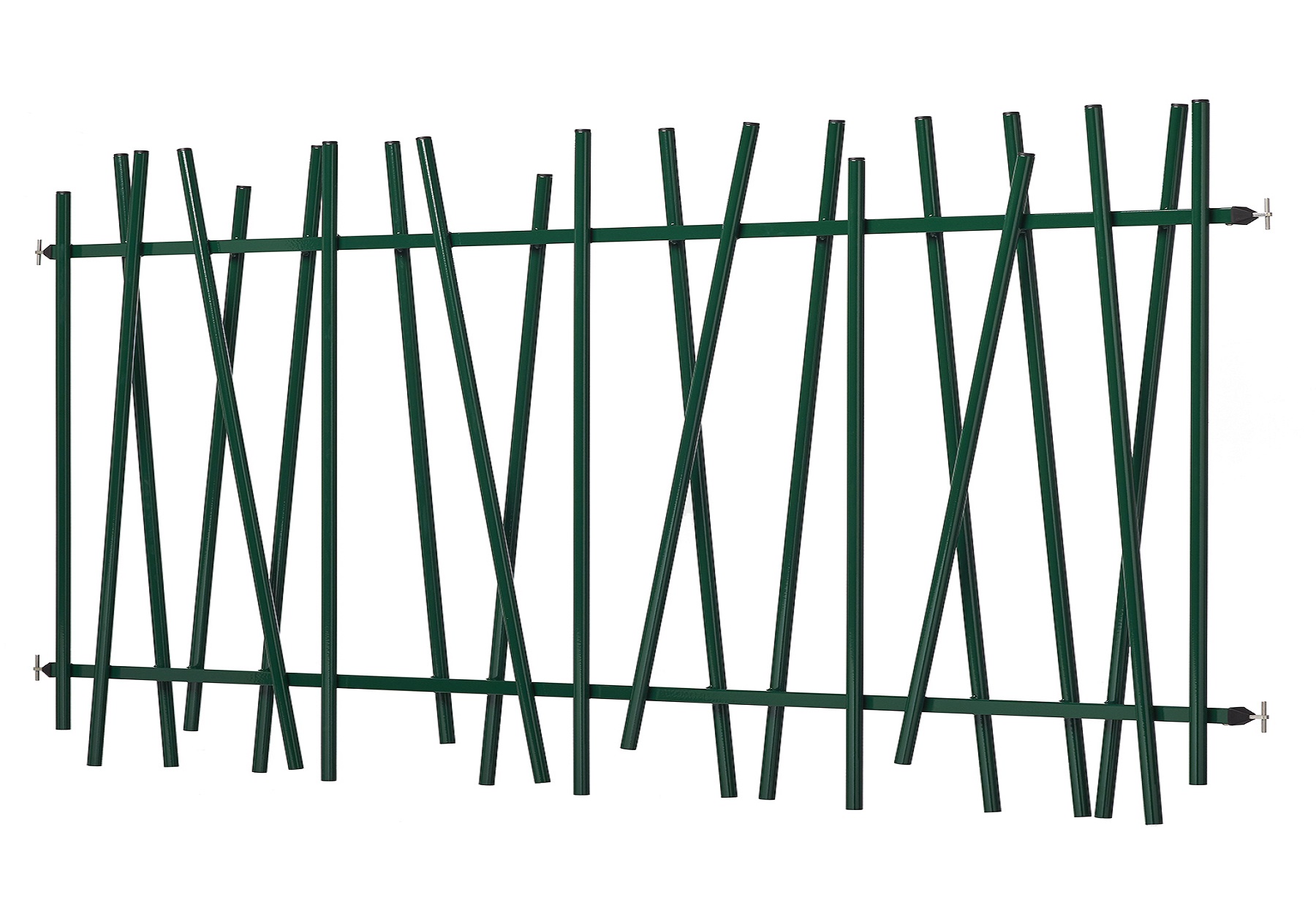 Barreaudage vert Majois