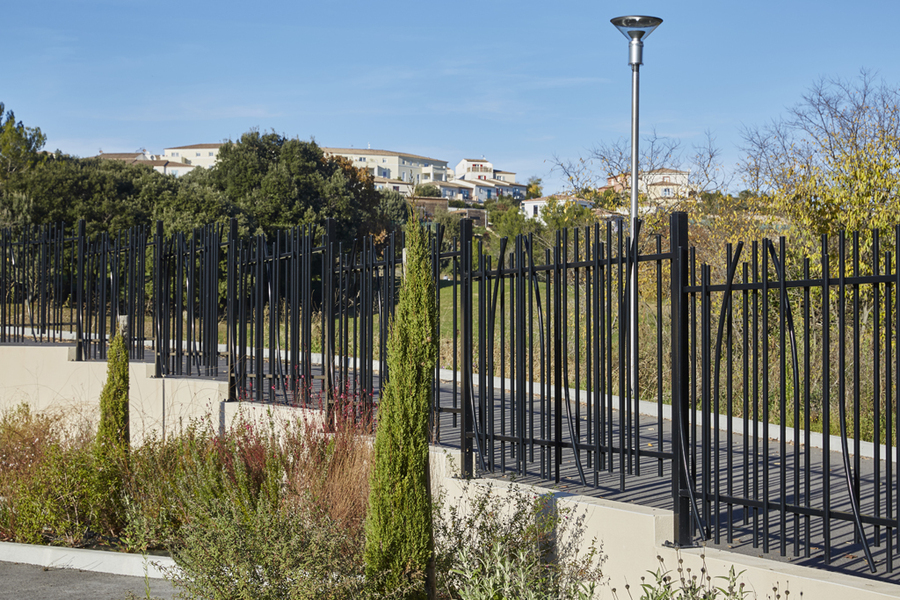 Barreaudage gris Majois
