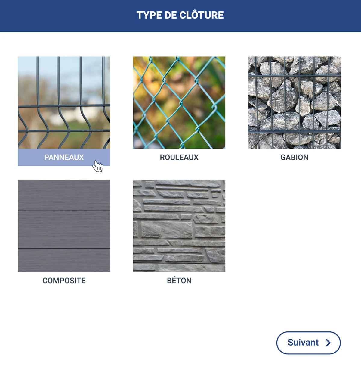 Configurateur de clôture Majois
